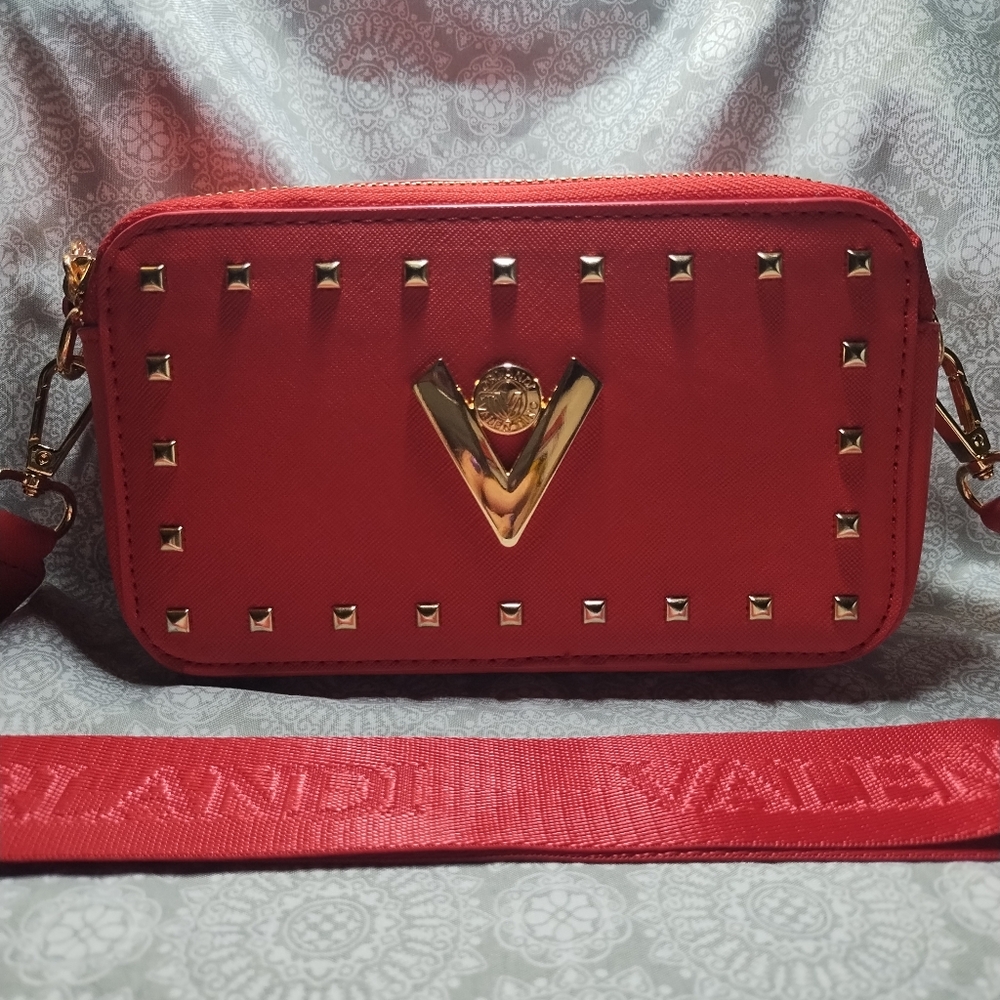 NWOT Valentino Orlandi ❤ Red Crossbody Shoulder Bag